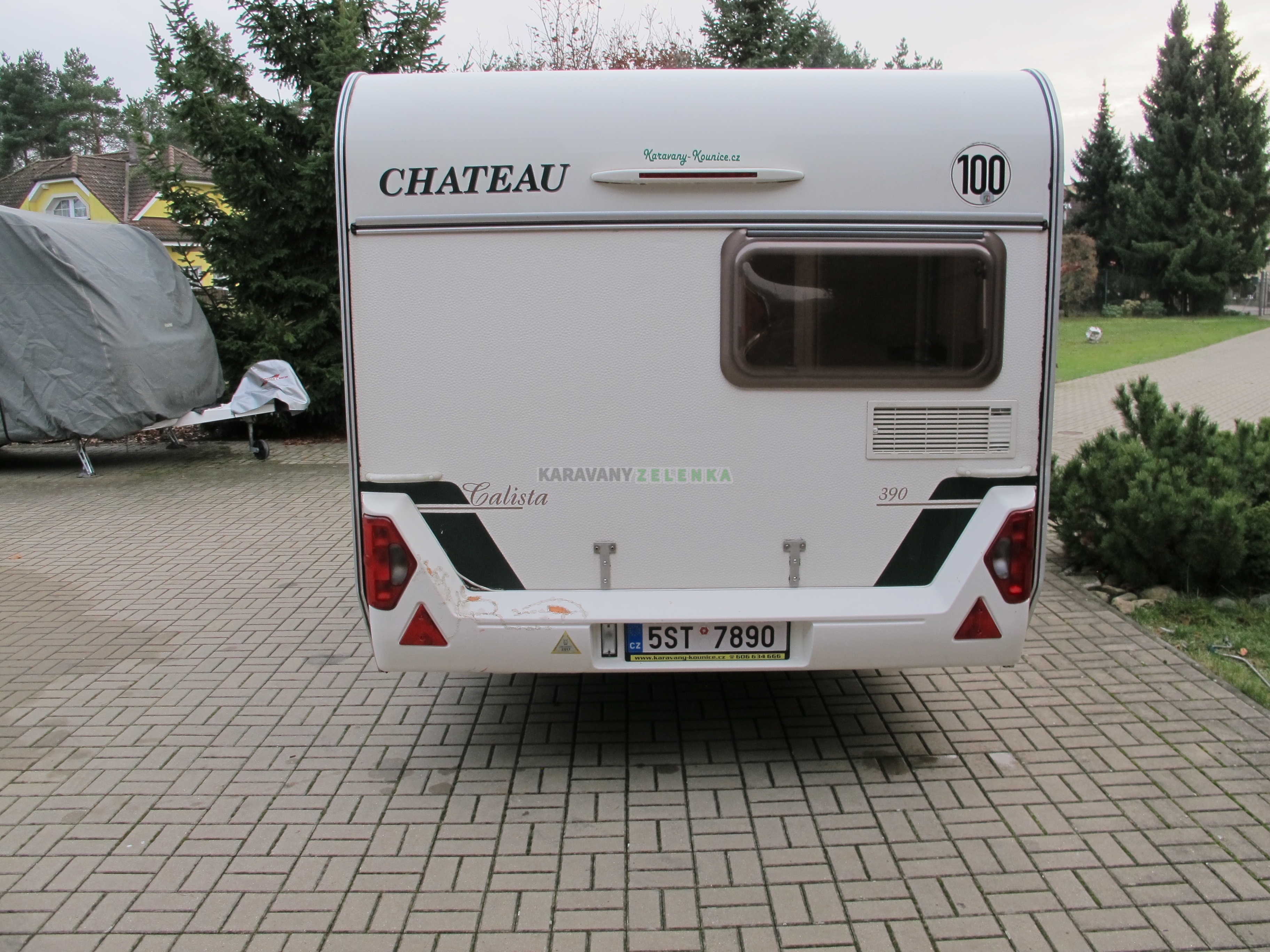 Karavan CHATEAU 390 CALISTA Karavany Zelenka Pečky 602 692 885
