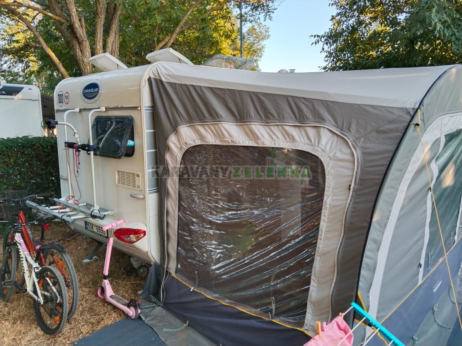 Karavan CARAVELAIR 400 ANTARES LUXE Karavany Zelenka Pečky 602 692 885