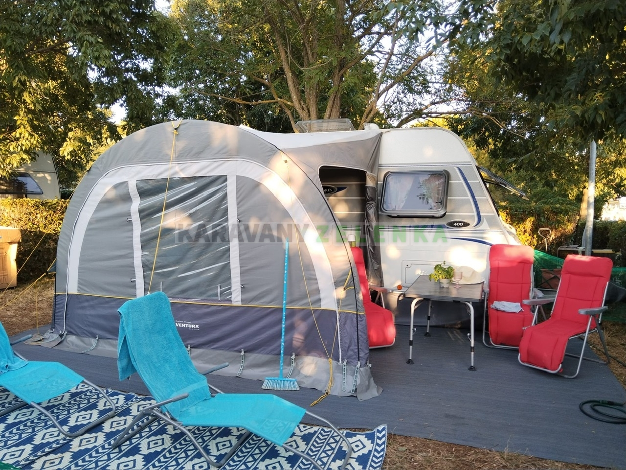 Karavan CARAVELAIR 400 ANTARES LUXE Karavany Zelenka Pečky 602 692 885